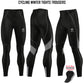 ROXX Mens Cycling Tights Winter Thermal Cold Wear Coolmax 3D Padded Legging Cycling Trouser