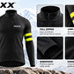 Mens Cycling Jersey Long Sleeve Thermal Windproof Italian Roubaix Jacket Biking