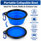 Stainless Steel Dog Bowls with Non slip Silicone Mat | 2 x 400ML Food Bowl for Dogs & Cats | Dishwasher Safe Puppies Feeding Bowls