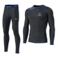 Mens Compression Armour Base layer Top Thermal Skin Fit Shirt + Leggings set
