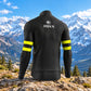Mens Cycling Jersey Long Sleeve Thermal Windproof Italian Roubaix Jacket Biking