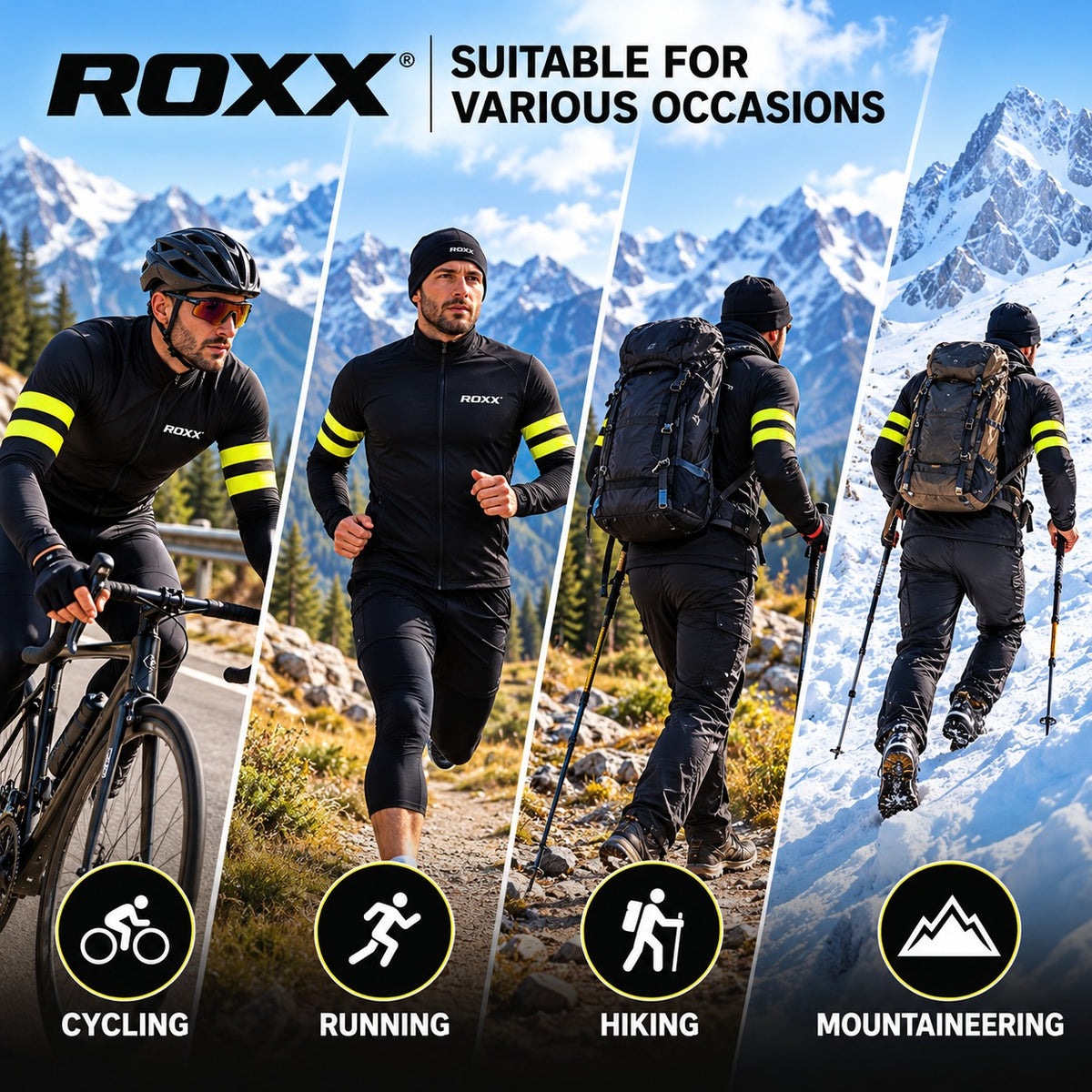 Mens Cycling Jersey Long Sleeve Thermal Windproof Italian Roubaix Jacket Biking