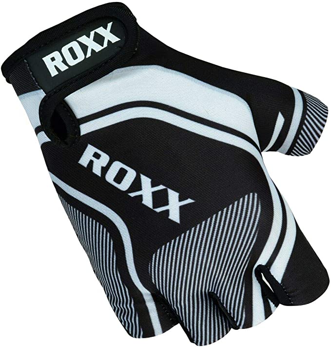 ROXX Cycling Gloves Fingerless Mens Women Kids Unisex Gel Padded Cycling Gloves Half Finger Bike Riding Mitts