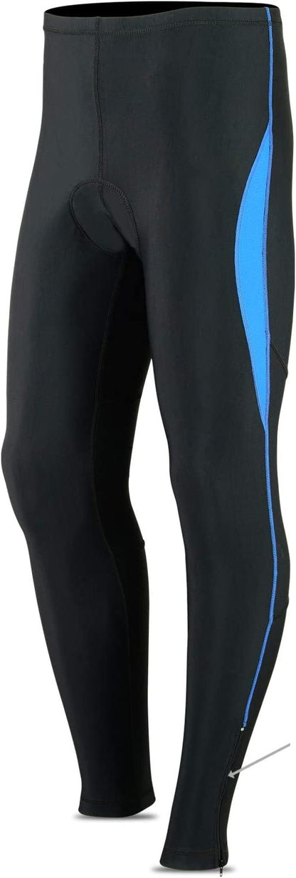 ROXX Men Cycling Tights Trousers Coolmax Padded Bicycle Long Pant Compression