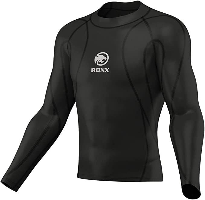 Mens Compression Tights + Top Base Layer Skin Tights Shirt Armour Full Suit