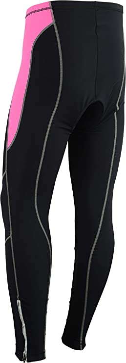 ROXX Ladies Cycling Long Tights Padded Winter Thermal Pants Women Cycle Bicycle Trousers Quick Dry UV Protection Bike Legging
