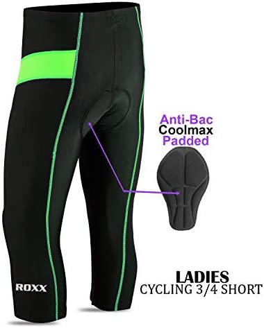 ROXX Women's ladies Quality ¾ Three Quarter Legging Cycling Shorts Coo –  ROXX Sports
