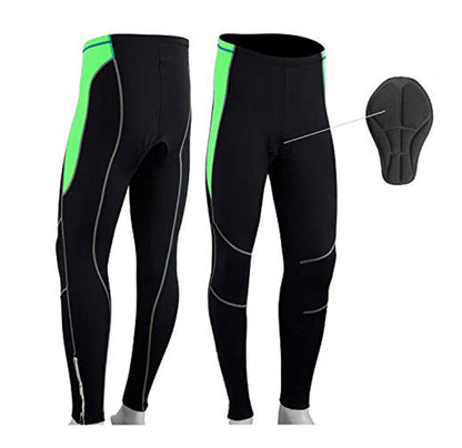 ROXX Ladies Cycling Long Tights Padded Winter Thermal Pants Women Cycle Bicycle Trousers Quick Dry UV Protection Bike Legging