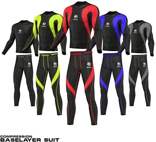 Mens Compression Tights + Top Base Layer Skin Tights Shirt Armour Full Suit